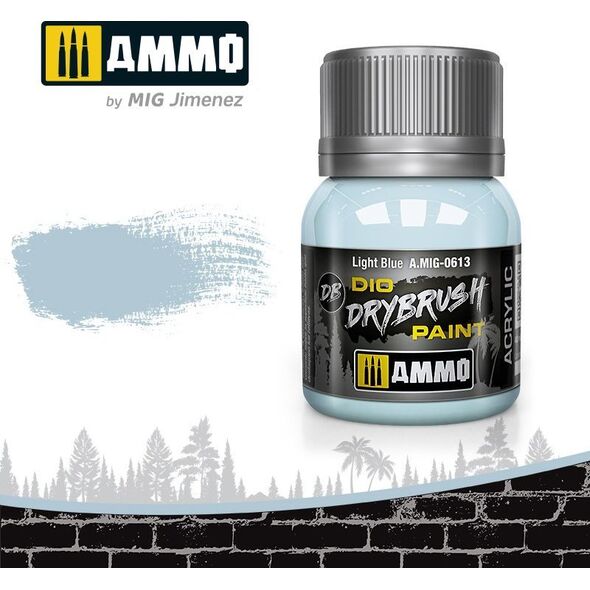 Vallejo Ammo: DIO Drybrush - Light Blue