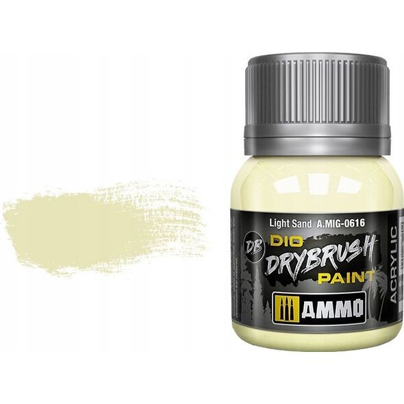 Vallejo Ammo: DIO Drybrush - Light Sand