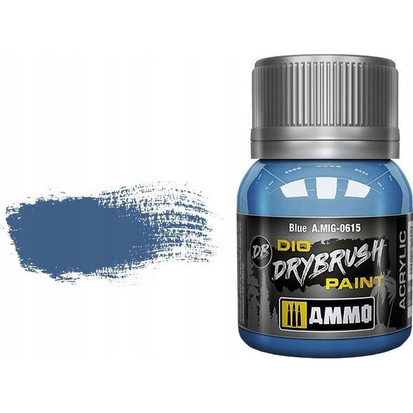Vallejo Ammo: DIO Drybrush - Blue