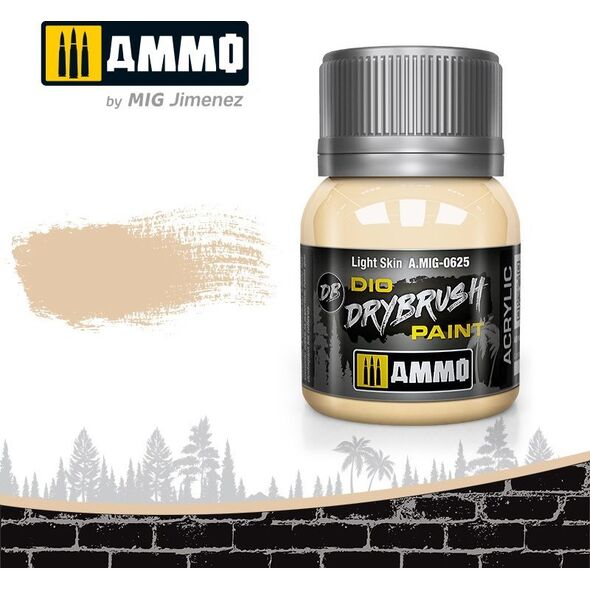 Vallejo Ammo: DIO Drybrush - Light Skin