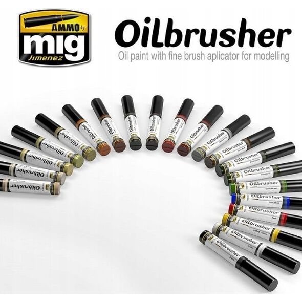 Vallejo Ammo: Oilbrusher - Medium Soil (10 ml)