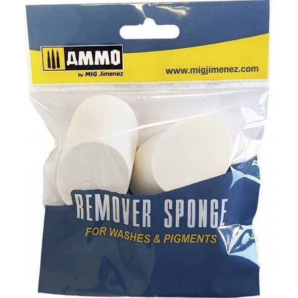 Vallejo Ammo: Remover Sponge for Washes & Pigments - Split Face Weathering Blending Pad (2)