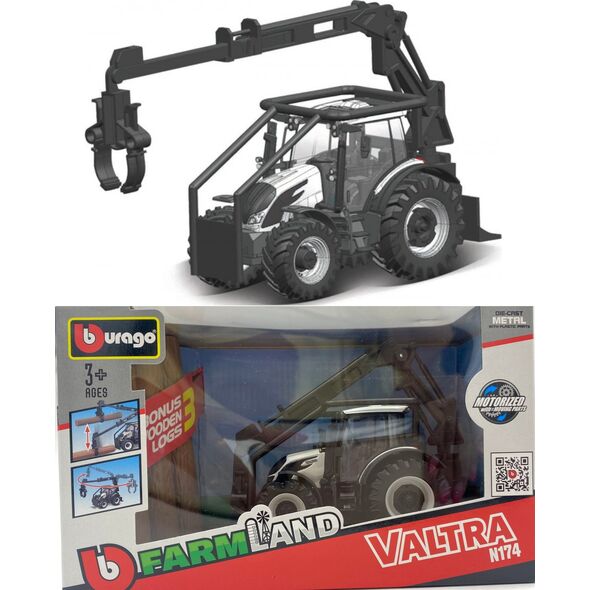 Teka Valtra N174 z kłodami napęd BBURAGO