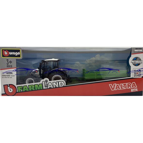 Teka Valtra N174 z przyczep± BBURAGO
