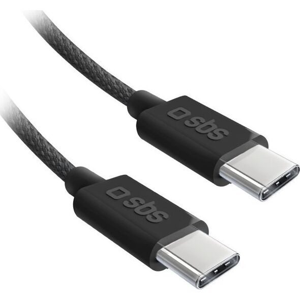 Kabel USB XXX_sbs (SBS Mobile) SBS USB-C zu USB-C Kabel 60W 1,5m schwarz