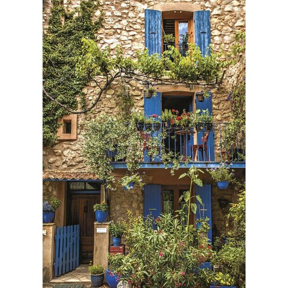 Piatnik Puzzle 1000 Niebieski Balkon PIATNIK