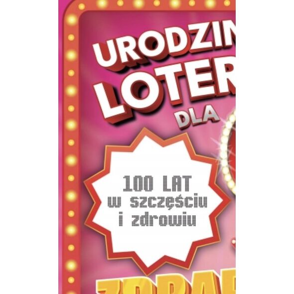 Yeku Karnet Urodziny 18 damskie