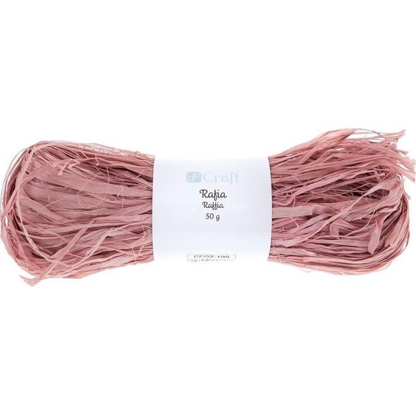 Teka Rafia zgaszony róż 50g