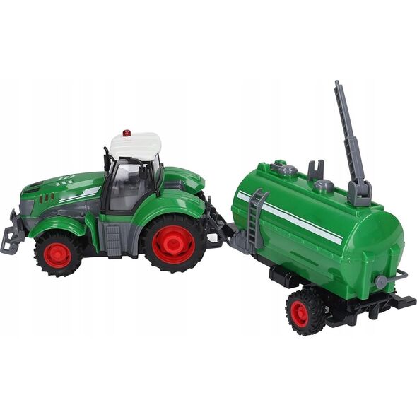 Teka Traktor z przyczep± sterowany pilotem z ładowark±