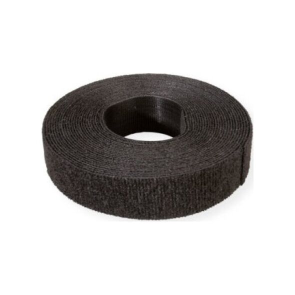 Organizer Velcro VELCRO ONE-WRAP rzep nieperforowany na rolce, 20 mm, czarny, 25 m