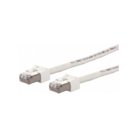 Triton METZ CONNECT patchkabel Cat.6 (Klasse E) S/FTP, Ultraflex500 VoIP, AWG 26, LSOH, wit, 3 m