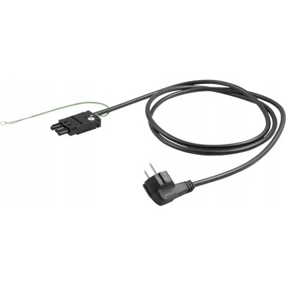 Kabel zasilający Bachmann Kabel zasilający BACHMANN CEE7/7 3m, uziemienie GST18, czarny, 3 m