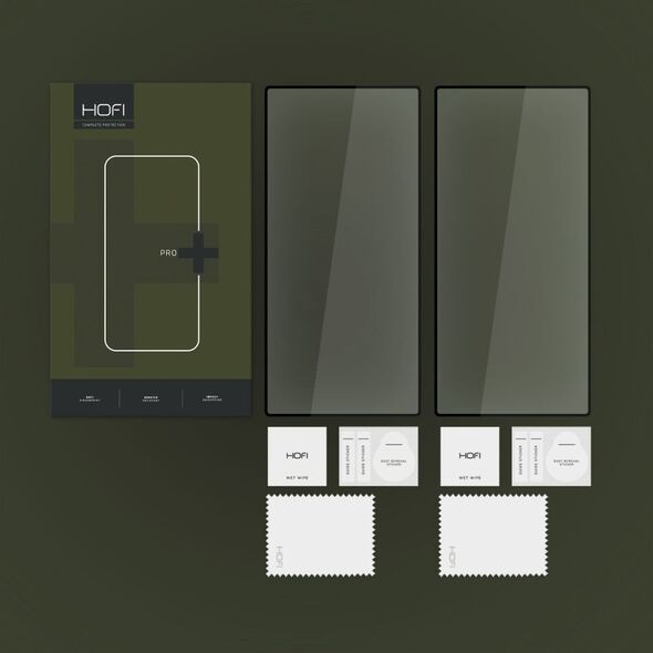 Hofi Szkło hartowane Hofi Glass Pro+ Samsung Galaxy S24 Ultra Black [2 PACK]