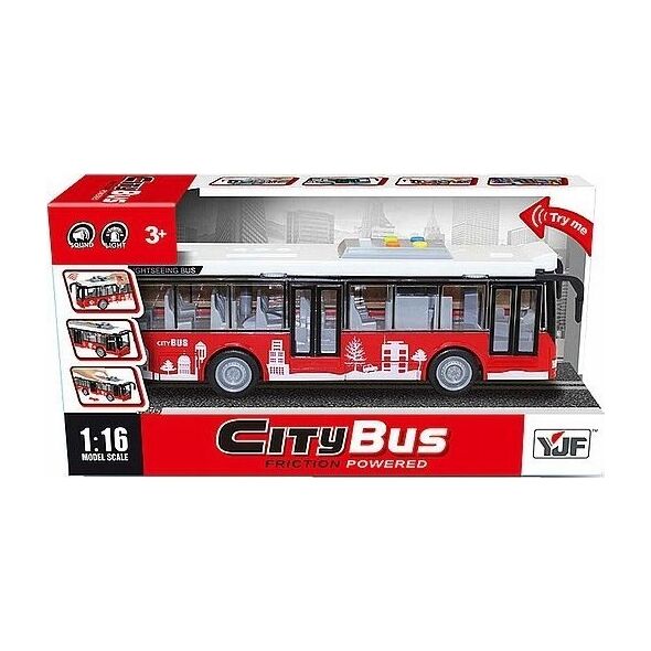 Teka Autobus 1:16 z napędem ¶wiatło i dĽwięk