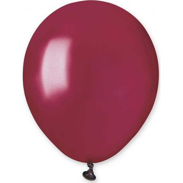 Arpex Balony pastelowe ciemnoczerwone 33cm 50szt