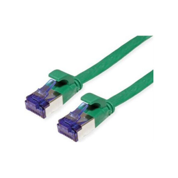 Triton Kabel krosowy VALUE FTP, kat. 6A (klasa EA), bardzo płaski, zielony, 1,5 m