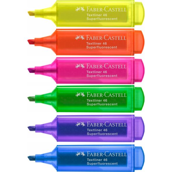 Teka Zakre¶lacz neonowy 6 kolorów FABER CASTELL