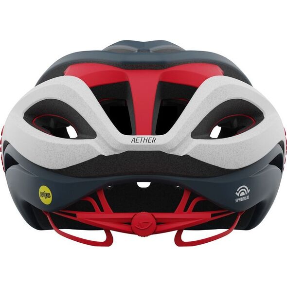 Giro Kask szosowy GIRO AETHER SPHERICAL MIPS Rozmiar kasku: M(55-59 cm), Wybierz kolor: Matte Black White Red