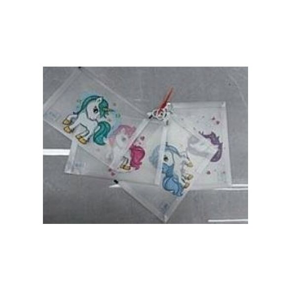 Teka Teczka A4 plastikowa zapinana jednorożce (12szt)