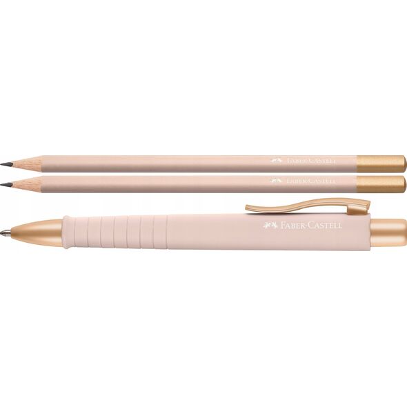 Teka Długopis Poly Ball Urban pale rose +2 ołówki