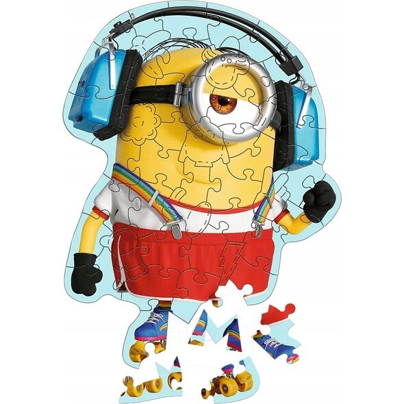 Trefl Puzzle 50 konturowe Szalony Minionek TREFL