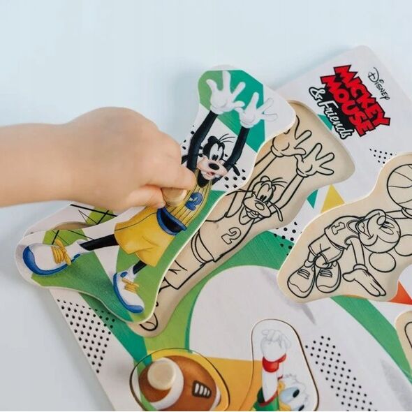 Trefl Puzzle medium drewniane - Mickey & Friends TREFL