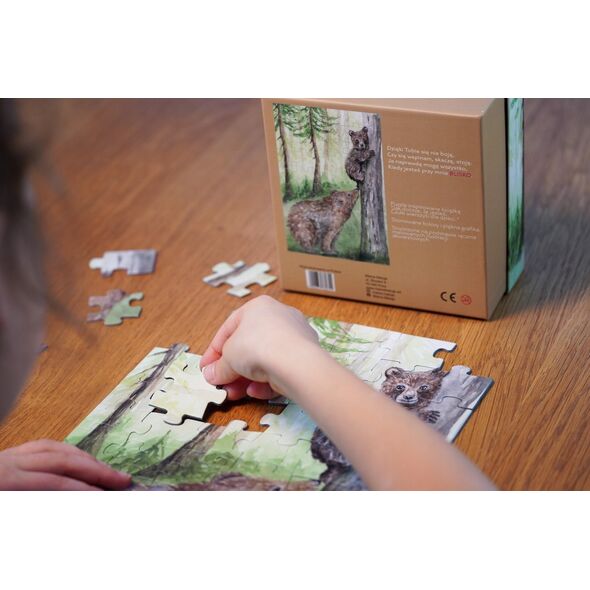 Teka Puzzle 60el NiedĽwiedzie