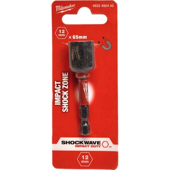 Milwaukee MILWAUKEE BIT WITH SOCKET 12mm (65mm)