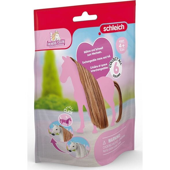 Teka Beauty Horses - Włosy dla koni czekoladowy br±z