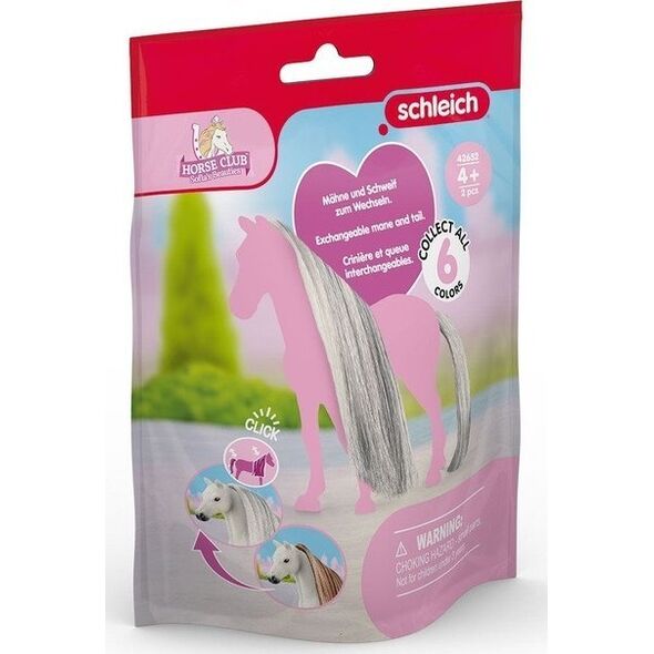 Teka Beauty Horses - Włosy dla koni szare