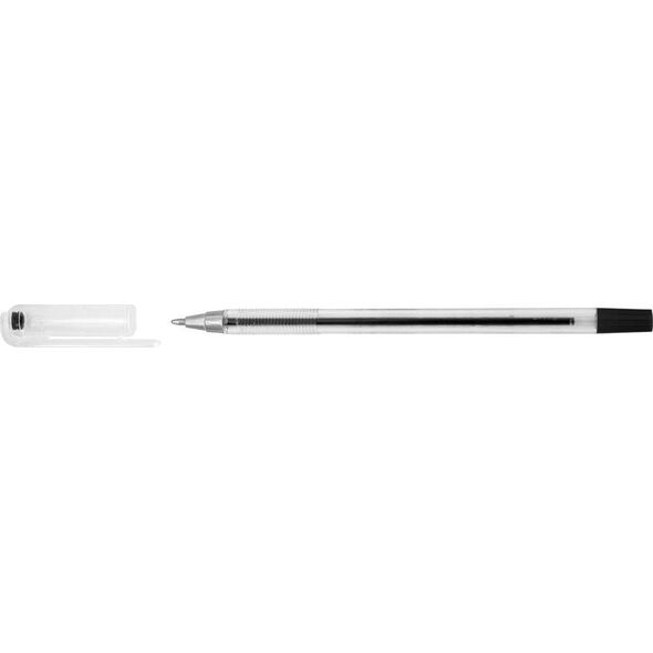 MemoBe Długopis biurowy 0,7mm czarny tuba (20szt) MemoBe