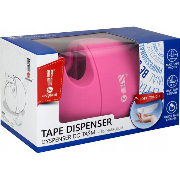 Teka Dyspenser do ta¶m Soft-Touch różowy neon MemoBe