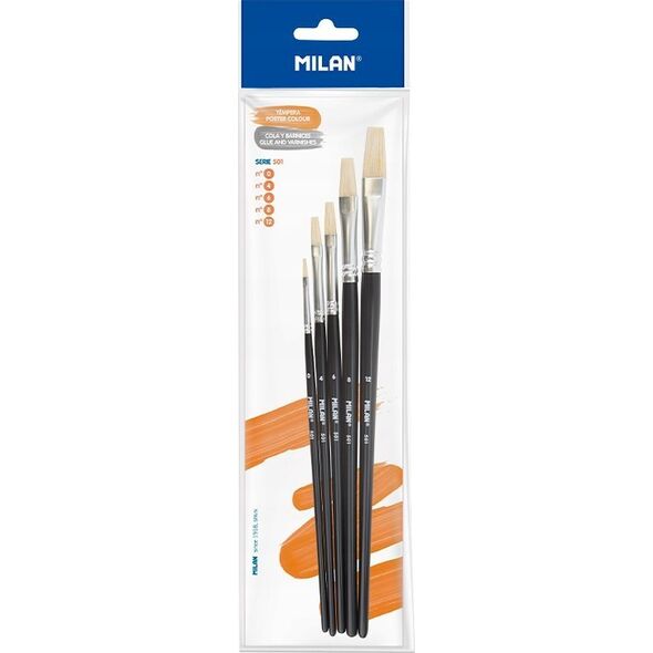 Teka Pędzle nr 0,4,6,8 seria 501 MILAN