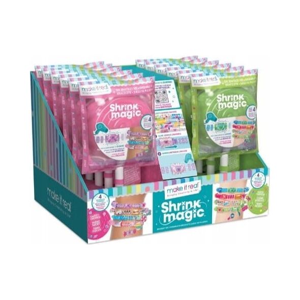 Make it real MAKE IT REAL Shrink Magic Lollipop Bracelet Kit