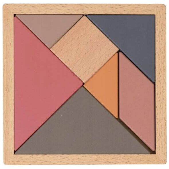 Askato Układanka drewniana - Tangram
