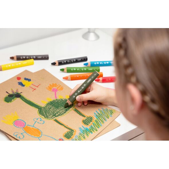 Teka Kredki ołówkowe Kids Multisurface + temp. 10+1 kol