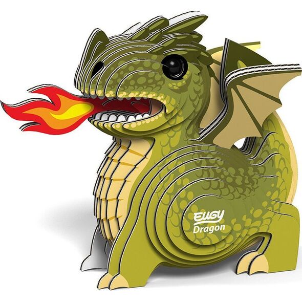 Fat Brain Toys Smok Eugy. Eko Układanka 3D