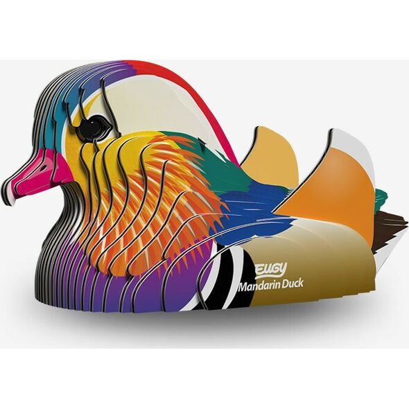 Teka Kaczka Mandarynka Eugy. Eko Układanka 3D