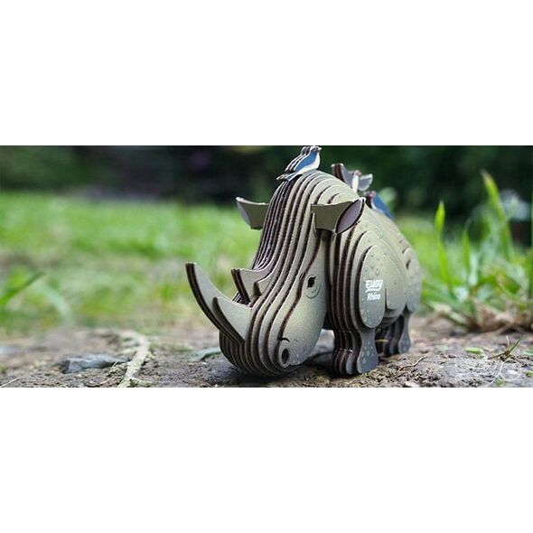 Teka Nosorożec Eugy. Eko Układanka 3D