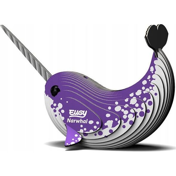 Fat Brain Toys Narwal Eugy. Eko Układanka 3D