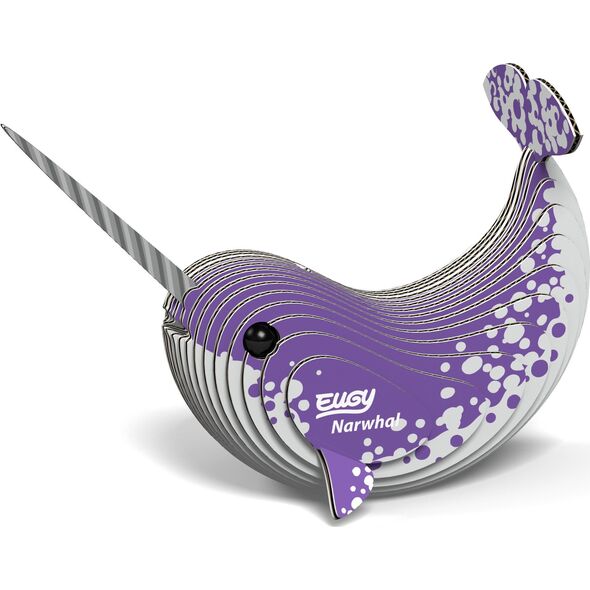 Fat Brain Toys Narwal Eugy. Eko Układanka 3D