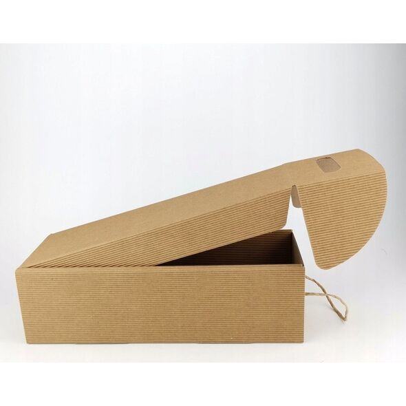 Teka Pudełko na wino kraft (6szt) IDEA HOME