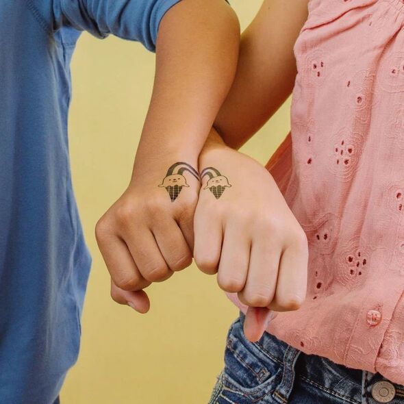Teka Tatuaże zmywalne mini Tattoo Palooza - Koty