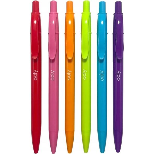 Teka Długopisy kolorowe Bright Writers 6szt