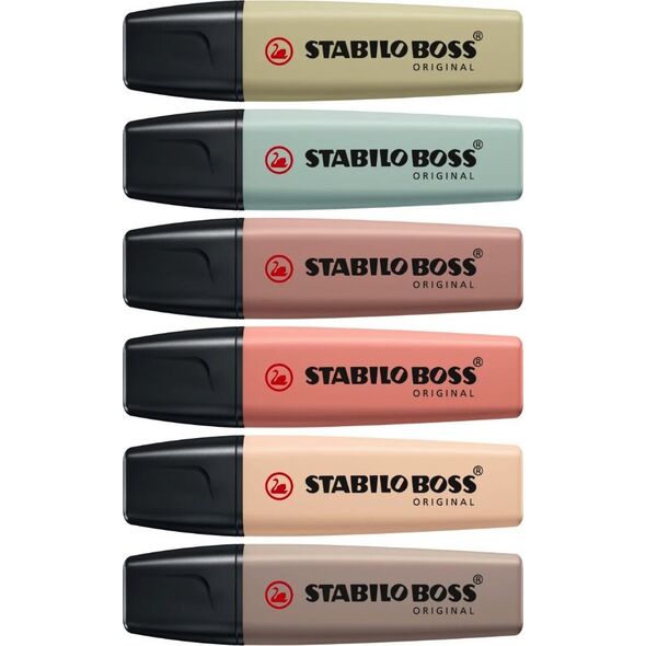 Teka Zakre¶lacz Boss Original Naturecolors 8szt