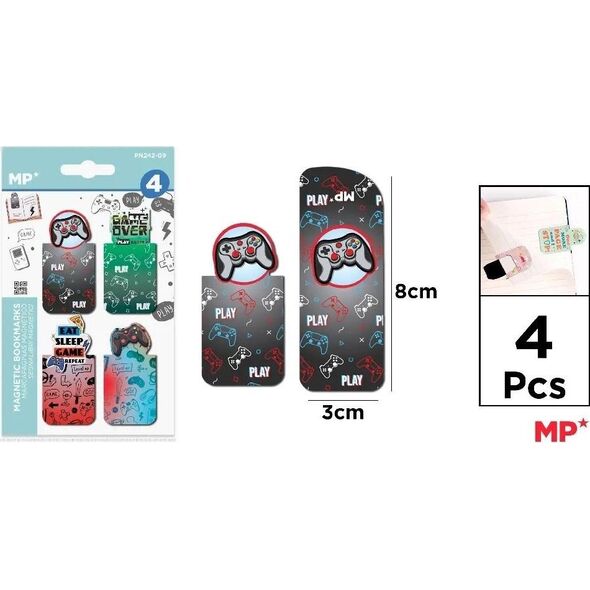 Teka Zakładki magnetyczne Jednorożce 4szt
