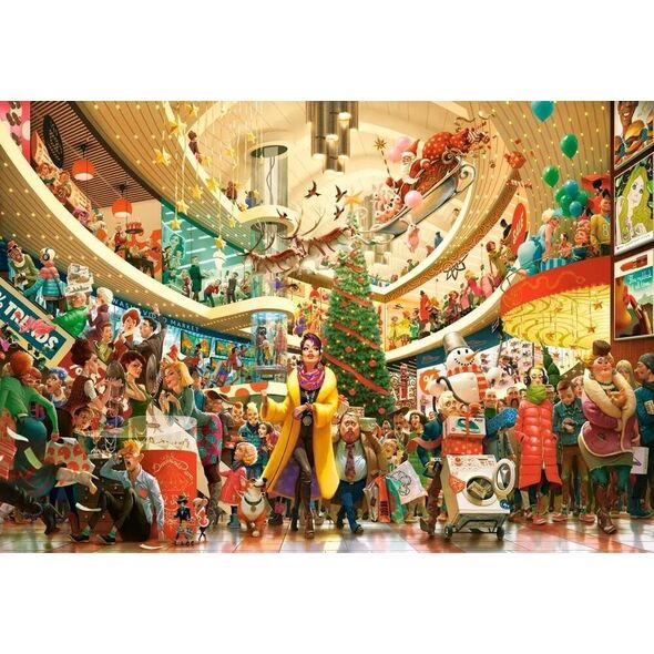 Castorland Puzzle 1500 Crazy Shopping CASTOR