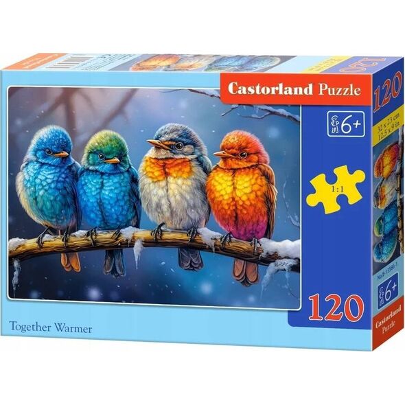Castorland Puzzle 120 Together Warmer CASTOR