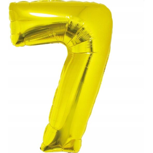 GoDan Balon foliowy Smart cyfra 3 złota 92cm