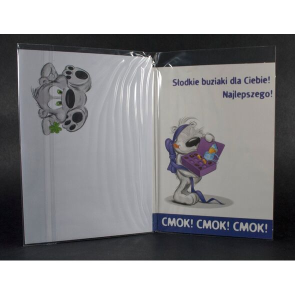 Stamp Karnet Happy B6 + koperta wzór nr 02